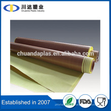 Taizhou proveedor PTFE Material Teflon recubierto de fibra de vidrio cinta